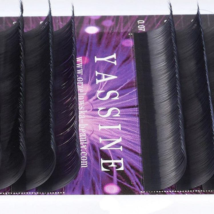 Curbura L Yassine Premium 20 linii, fir cu fir, extensii de gene