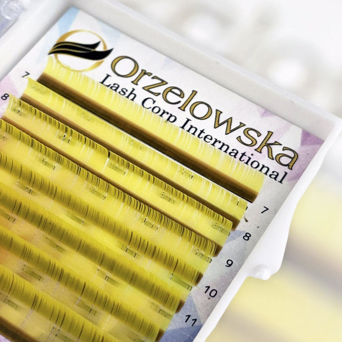 Curbura CC 0.07, Galben, 8 linii, fir cu fir, Orzelowska