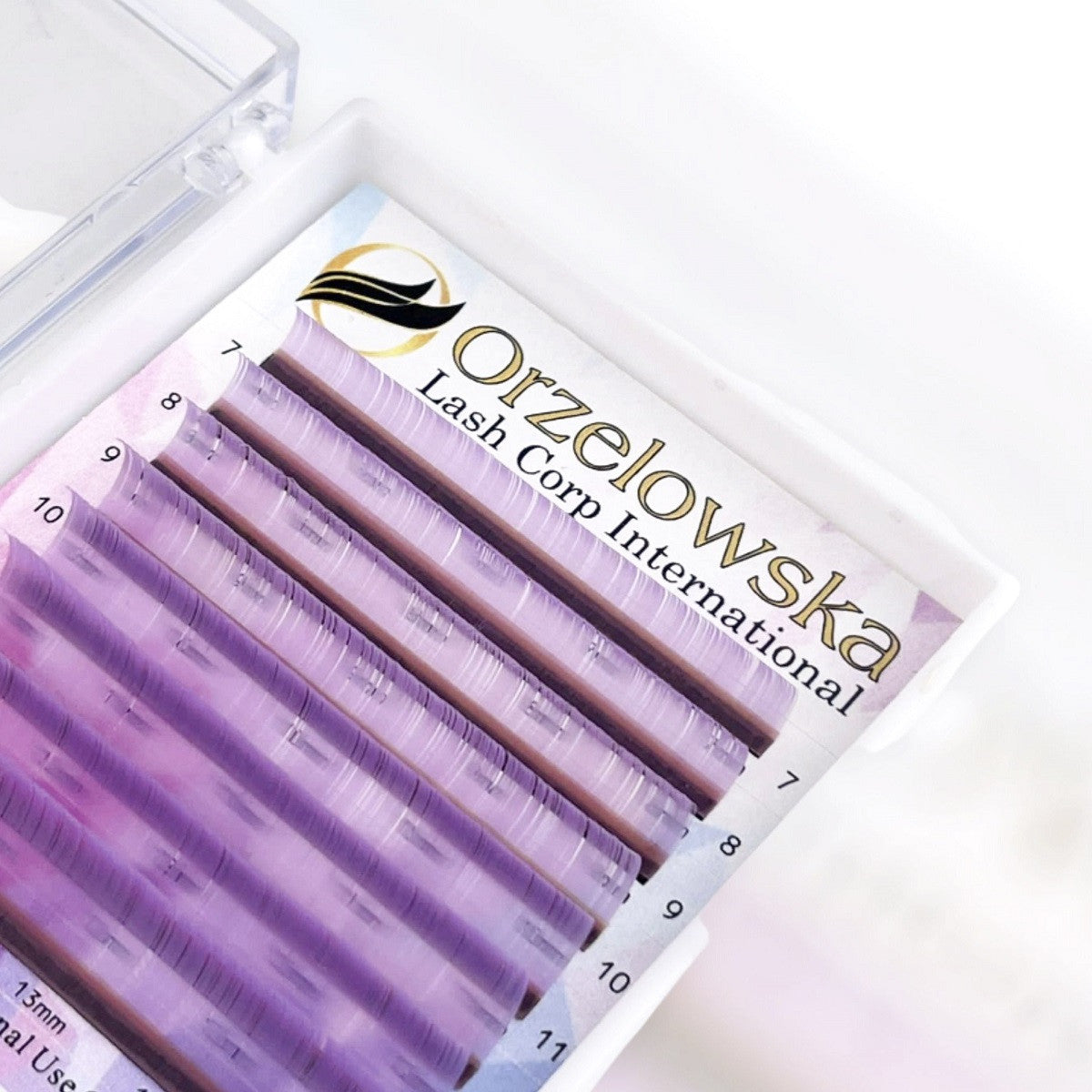 Curbura CC 0.07, Lila, 8 linii, fir cu fir, Orzelowska