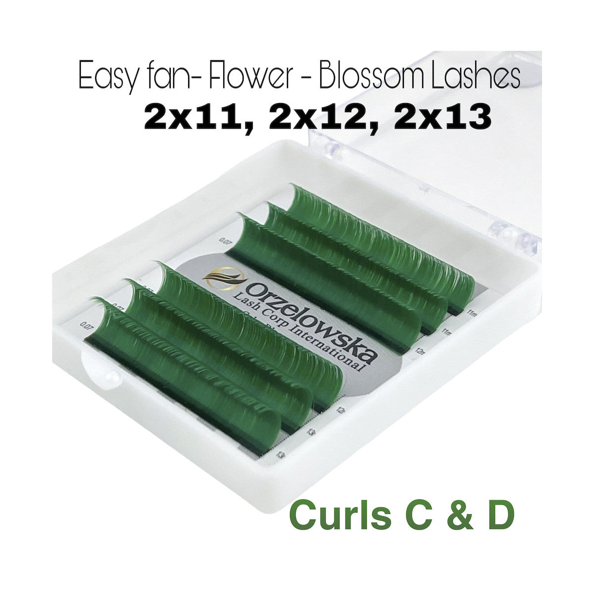 Gene VERZI Blossom colorate, mix 11-13mm 6 linii