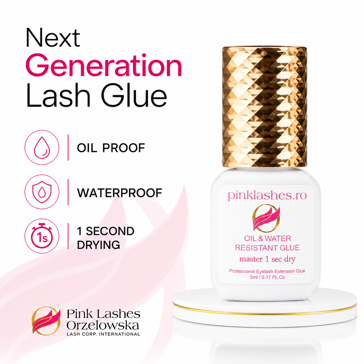 Master glue, waterproof and oil-resistant, 4-6 weeks, for professional eyelash extensions