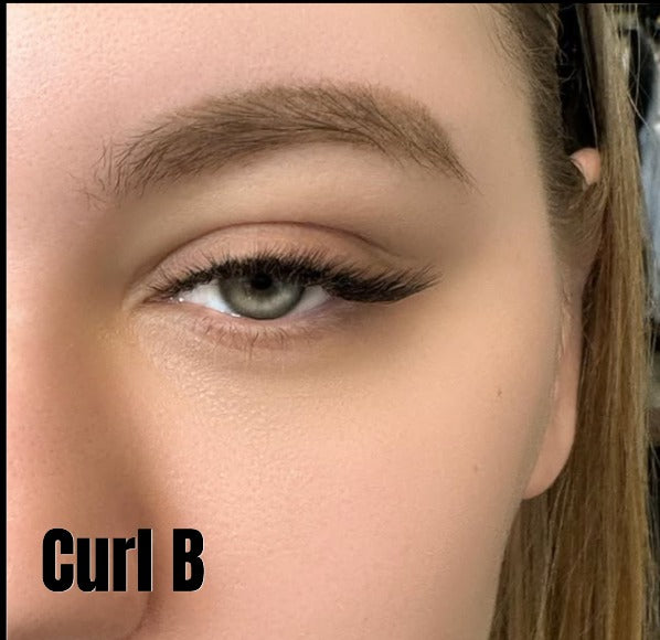 Curbura B Blossom extensii gene evantai ușor mix 6mm-9mm