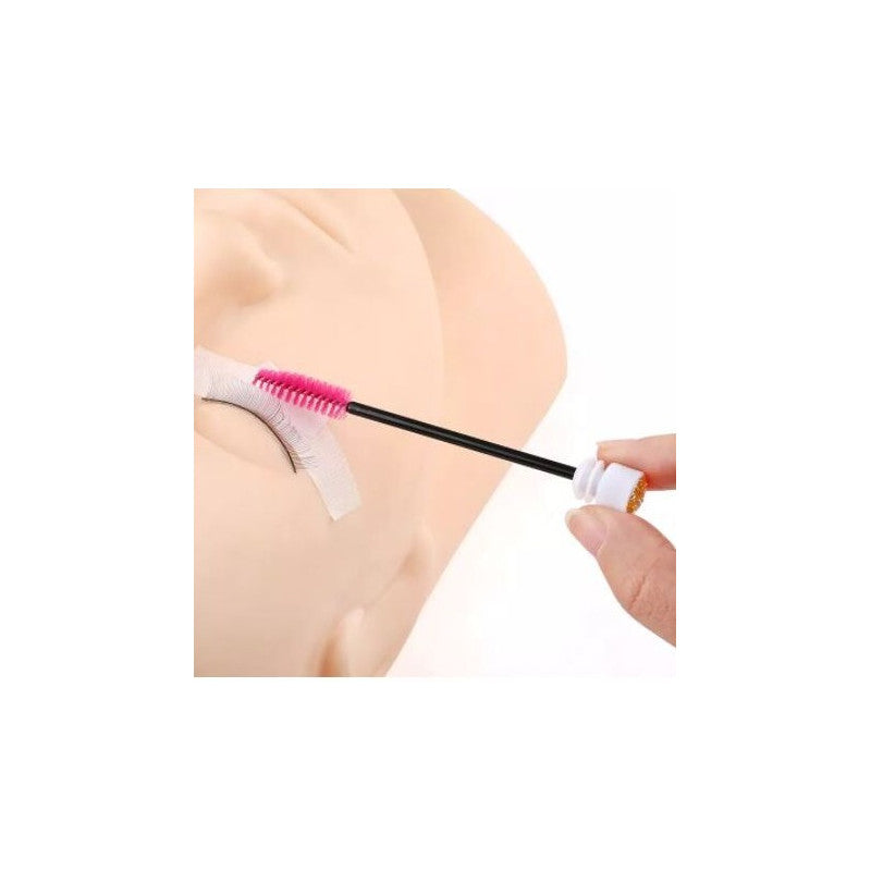 Tub mic cu 1 buc de Periuta mascara glitter, cadou pentru clientii tai - Roz deschis