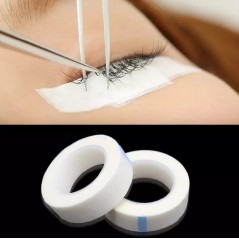 Medical tape for isolating the lower eyelashes, for eyelash extensions, non woven tape
