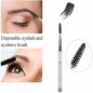 Mascara Glam Brush - Swarovski for brushing eyelash extensions, WHITE