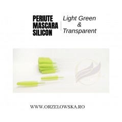 Silicone Mascara Wand for brushing the eyelash extensions- 50 pcs