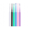 Aplicatoare Microbrush Albastre - 2,5mm, periute aplicare primer sau remover extensii de gene, 100buc