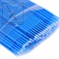 Applicatori Blue Microbrush - 2,5 mm, pennelli per extension ciglia, 100 pz
