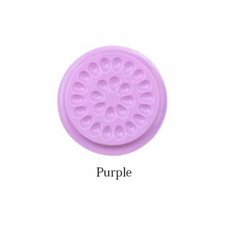 Suport pentru adeziv extensii gene, floare, 10 buc