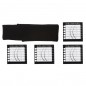 Magnetic headband with 4 magnetic pallets for eyelash extensions