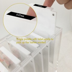 Organizator cu 9 palete magnetice si support palete magnetic.
