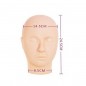 KIT - Mannequin Head, Practice Training Head for Lash Extention, Soft-Touch Rubber, Easy to Clean