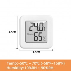 Mini digitale Termometro per la misurazione di umidità e temperatura, Digitale igrometro