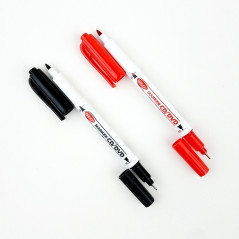 Pennarello per extension ciglia, Rosso, Penna per annotare le lunghezze sull'Eyepad
