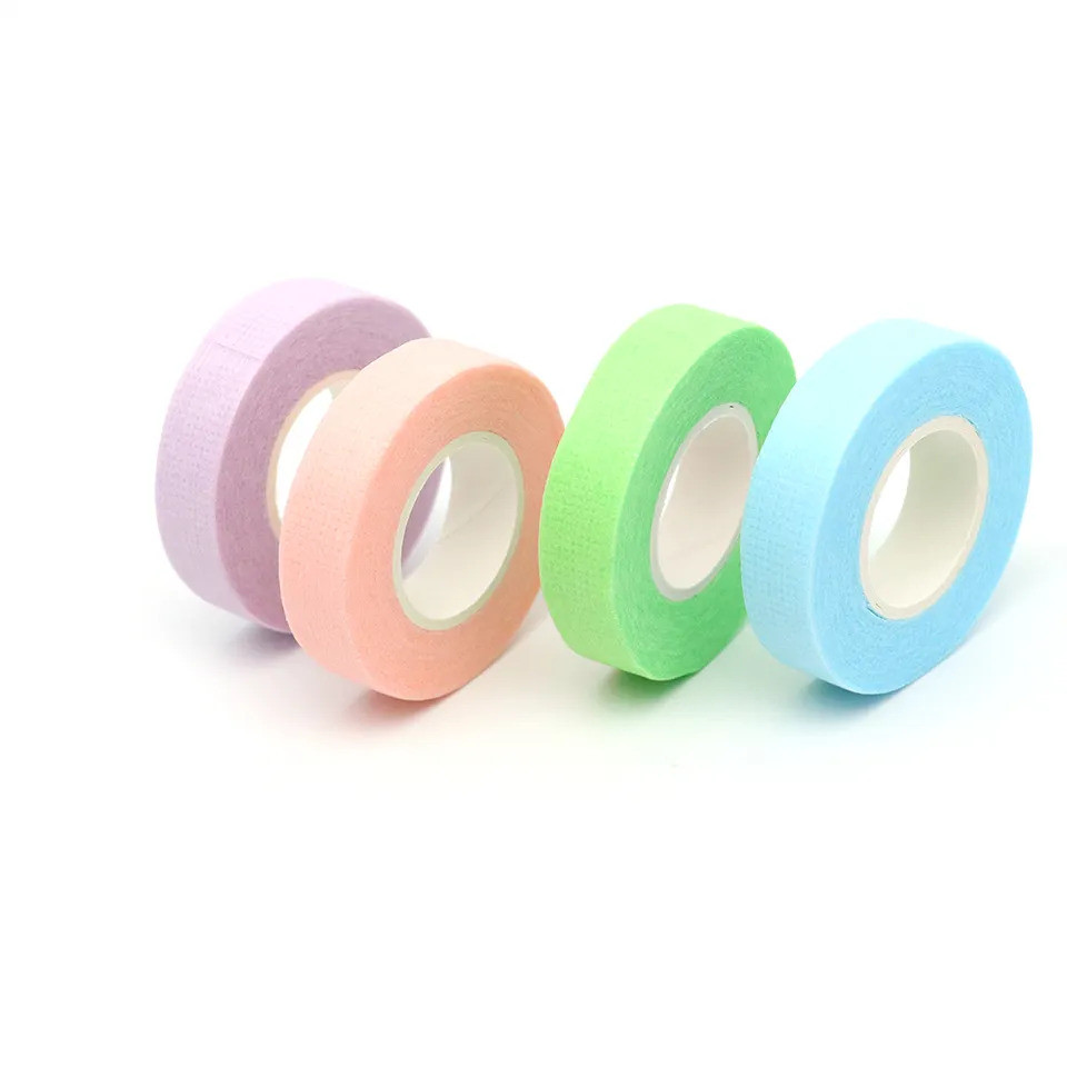 color thick paper Tape, for isolating the lower eyelashes, micropore tape for eyelash extensions