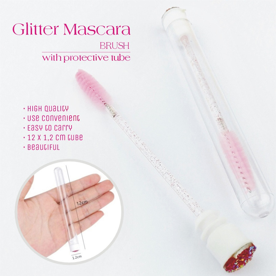 1 pcs mascara in small tube - gift for your clients - Light Pink