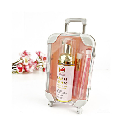 Lash Shampoo set, after-care Trolley, Make it gift for your clients