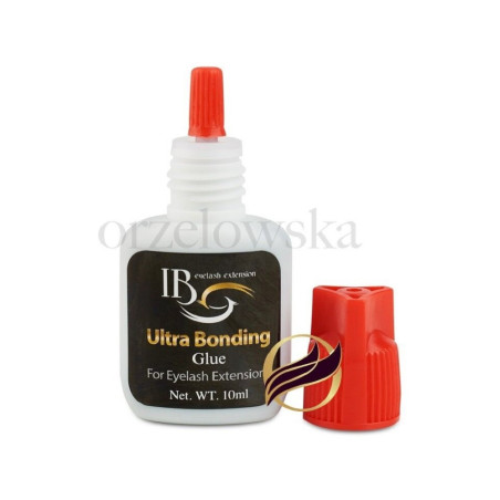 Adesivo Ultra Bonding 10ml, asciugatura 2-3 sec, iBeauty, cappuccio rosso, colla universale, resistenza 4-6 settimane