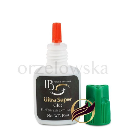 Adeziv Ultra Super 10ml, uscare 1-2 sec , iBeauty, capac verde, rezistenta 4-6 saptamani, lipici pentru avansati