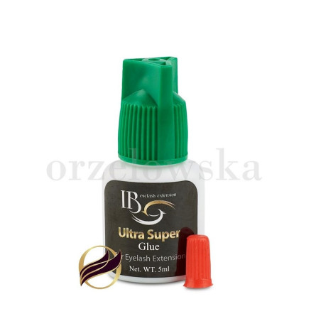 Ultra Super Glue 5ml, drying time 1-2 sec, iBeauty, resistance 4-6 weeks, adhesive for advanced lash artists