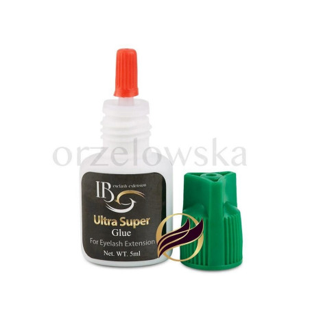 Adeziv Ultra Super 5ml, uscare 1-2 sec , iBeauty, capac verde, rezistenta 4-6 saptamani, lipici pentru avansati