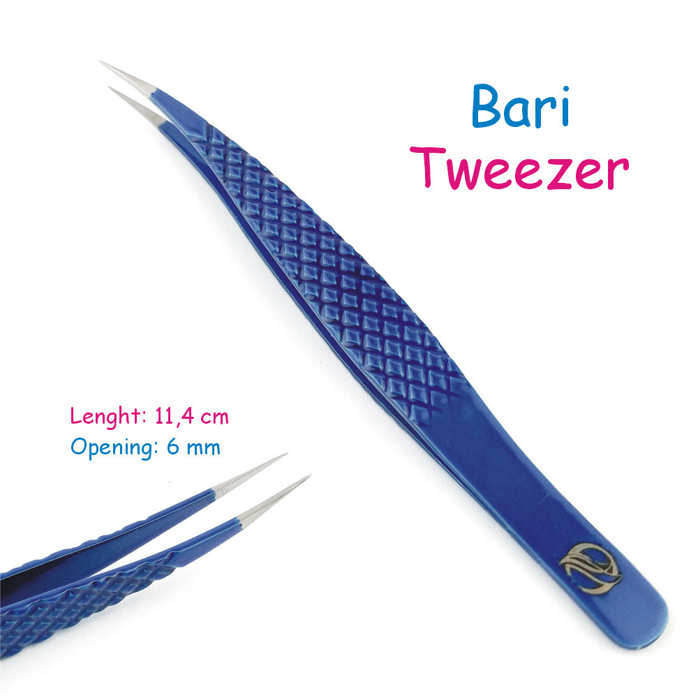 Bari Straight Tweezer, for eyelash extensions