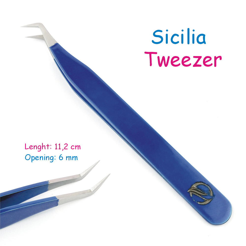Mega volume Sicilia Tweezer, for eyelash extensions