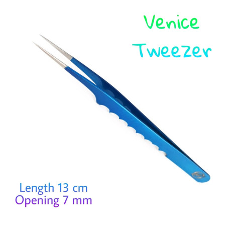 Venice Straight Tweezer, for eyelash extensions