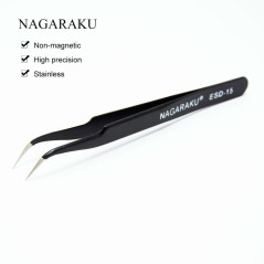 Pinzette ESD-15 Nagaraku, estensioni delle ciglia