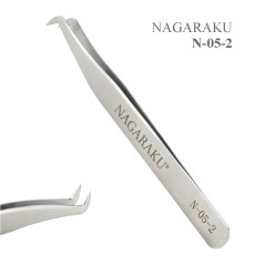 Pinza Nagaraku N-05-2, para extensiones de pestañas