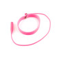 Pink silicon bracelet for tweezer's protection, eyelash extensions