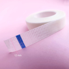 Cinta de papel blanca, para aislar las pestañas inferiores, cinta de papel Micropore para extensiones de pestañas
