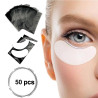 Medium matt pads for eyelash separation - SET 1 - 50 pcs