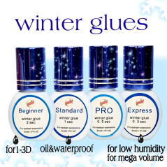 Pro Winter Glue, tempo di asciugatura 0.5 sec. 5ml