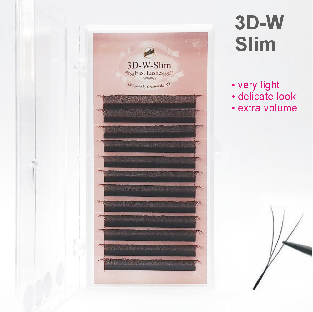 Stock clearance 0.07 CC 13 mm - 3D W Slim Lashes