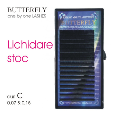 0.07 C 15mm BUTTERFLY LICHIDARE STOCK