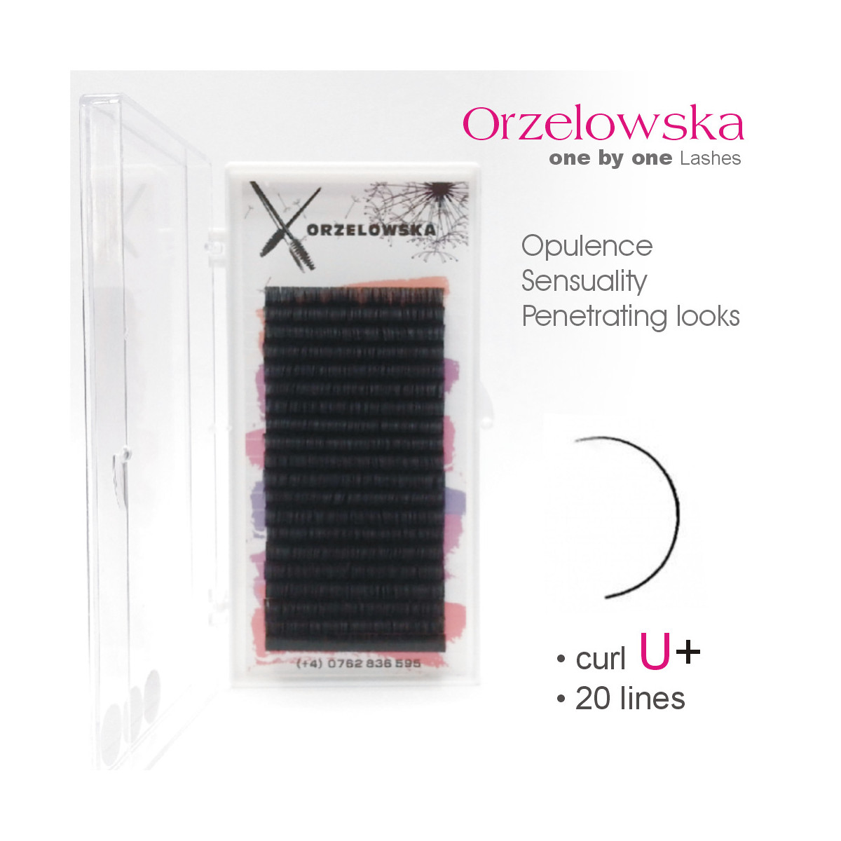 Curl U+ Eyelash extensions Orzelowska
