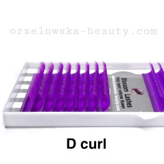 B,C,D,L 0.07 Extension ciglia Blossom, malva, 0.07, per volume, Easy Fan