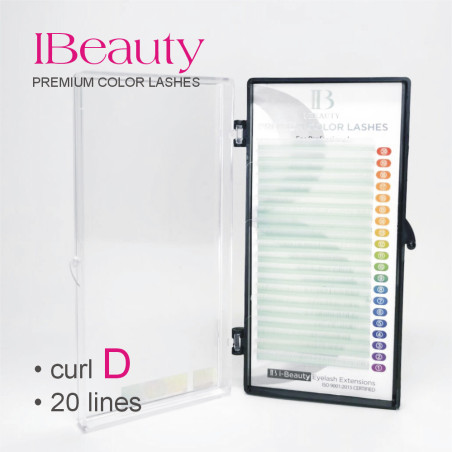 D 0.10 alb - Extensii gene iBeauty