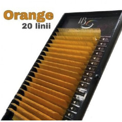 D 0.10 portocaliu - Extensii gene iBeauty