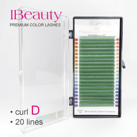 D 0.10 emerald - Eyelash extension iBeauty