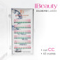 Curl CC, 0.18 - colored Swarovski with crystals