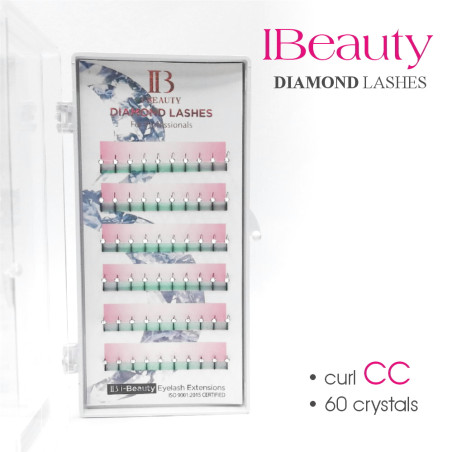 Swarovski con cristalli argento, 0.18mm, CC