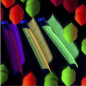 CC 0.07 Mix 7-14 mm , Roz Electric, Extensii gene false colorate, 8 linii,  Orzelowska