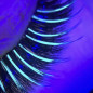 CC 0.07 Mix 7-14 mm Color Lashes, Neon Green, eyelash extensions, tray with 8 lines ,  Orzelowska