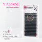Curl B 0.03 - Eyelash extension 1:1 Orzelowska (Yassine) 20 lines