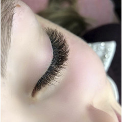 Curl B 0.03 - Eyelash extension 1:1 Orzelowska (Yassine) 20 lines