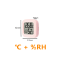 Mini digitale Termometro per la misurazione di umidità e temperatura, Digitale igrometro
