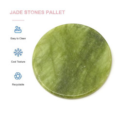 Jade Stone for Eyelash Extension Adhesive, 5cm.