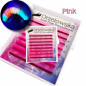 CC 0.07 Mix 7-14 mm, Electric Pink, Extension ciglia finte colorate, 8 linee,  Orzelowska